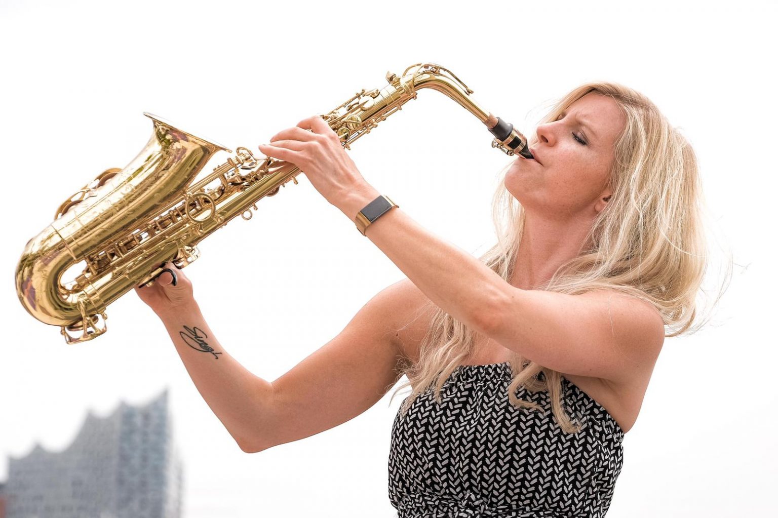 Anne La Sastra Saxophonistin Hamburg