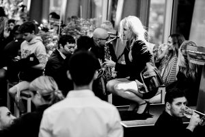 Saxophonistin Clouds Hamburg