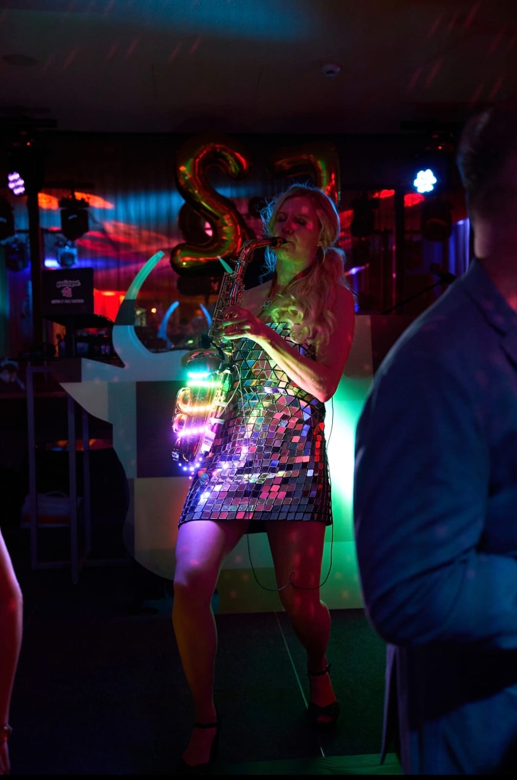 Lounge-Saxophon zum Gästeempfang