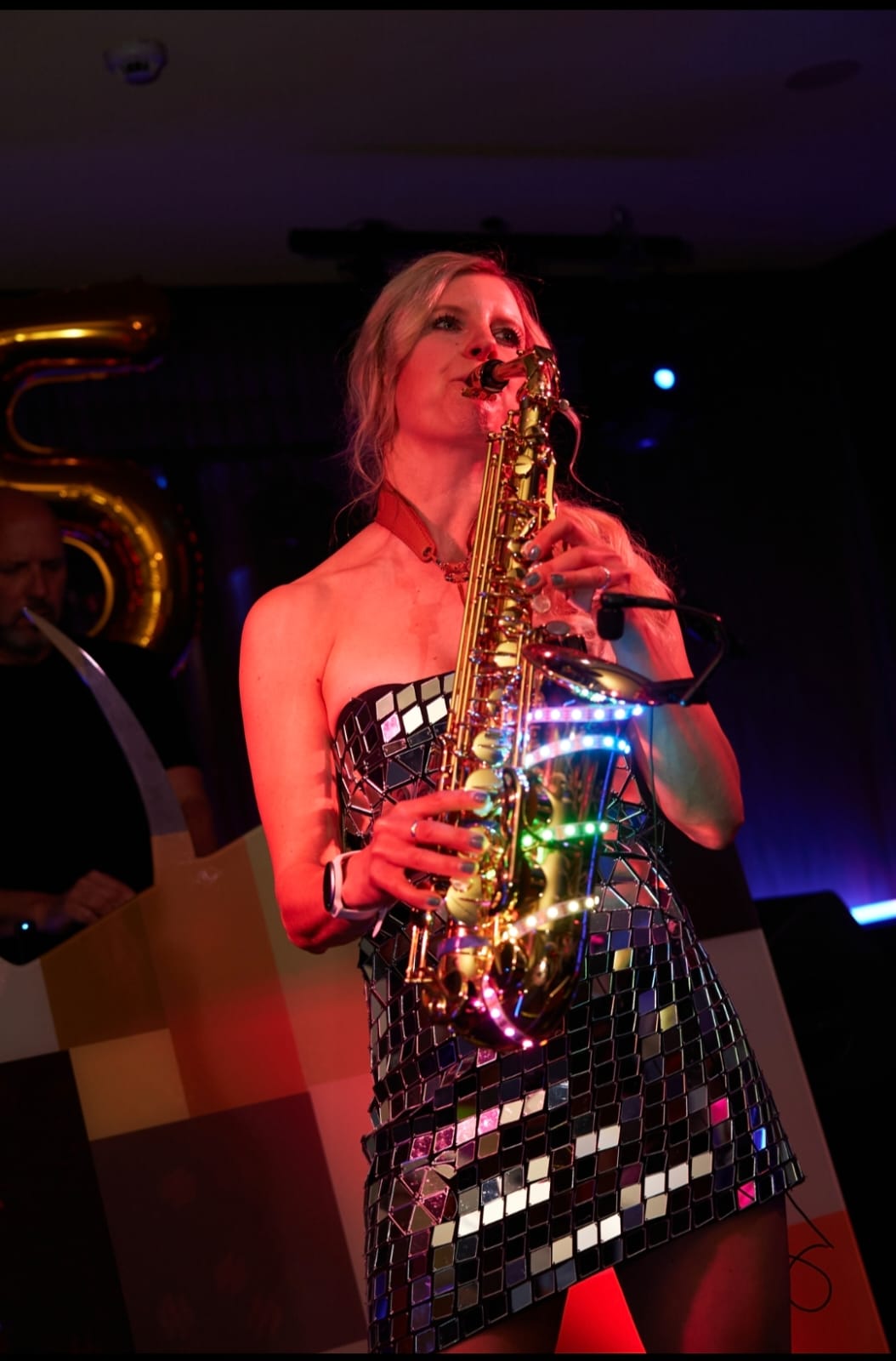 Saxophonistin Side Hotel Hamburg