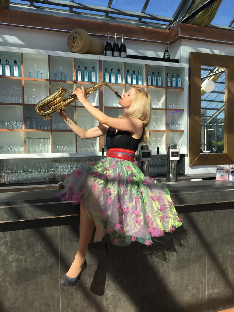 Saxophonistin Mode